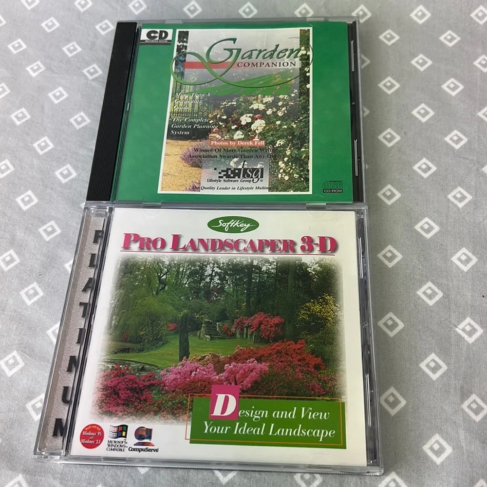 Garden and Landscaping Computer Programs CD
